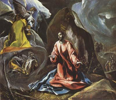 El Greco The Agony in the Garden (mk08) France oil painting art